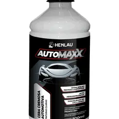 Automaxx Cera Automotiva Cremosa Pinturas Claras  500ML - Henlau