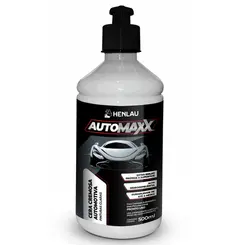 Automaxx Cera Automotiva Cremosa Pinturas Claras  500ML - Henlau