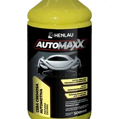 Automaxx Cera Automotiva Cremosa Pinturas Escuras 500ML - Henlau