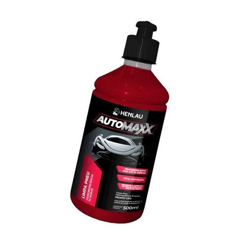 Automaxx Limpa Pneu Hidrorrepelência 72 Horas 500ML - Henlau