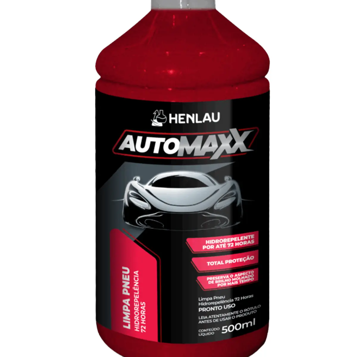 Automaxx Limpa Pneu Hidrorrepelência 72 Horas 500ML - Henlau