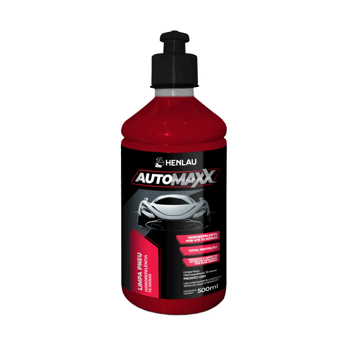 Automaxx Limpa Pneu Hidrorrepelência 72 Horas 500ML - Henlau