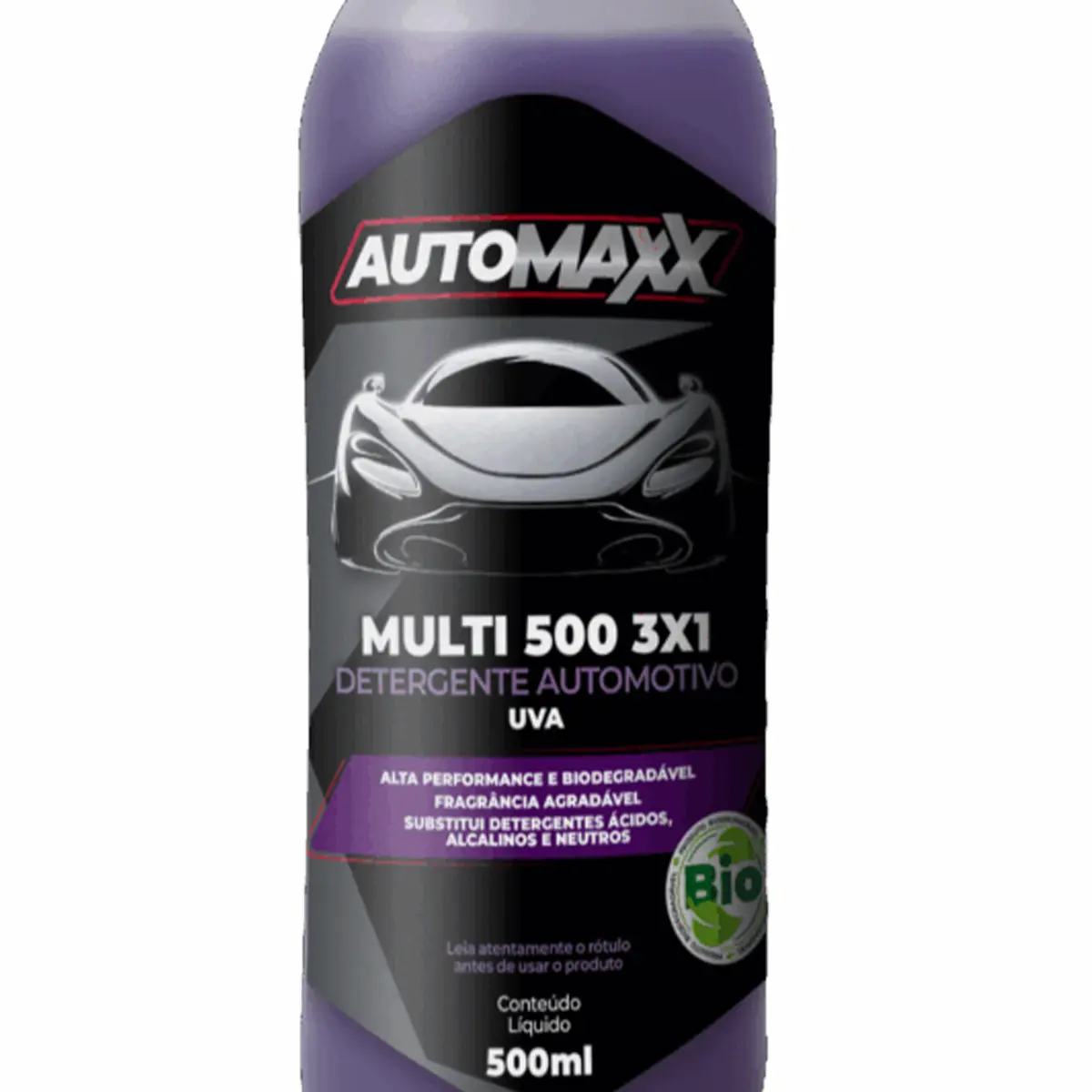 Automaxx Multi 500 Detergente Automotivo 3x1, 1x25 a 1,100 Uva500ML - Henlau
