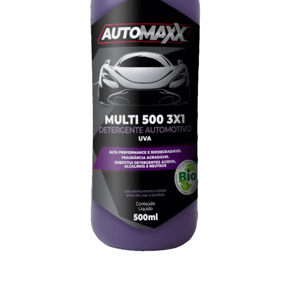 Automaxx Multi 500 Detergente Automotivo 3x1, 1x25 a 1,100 Uva500ML - Henlau