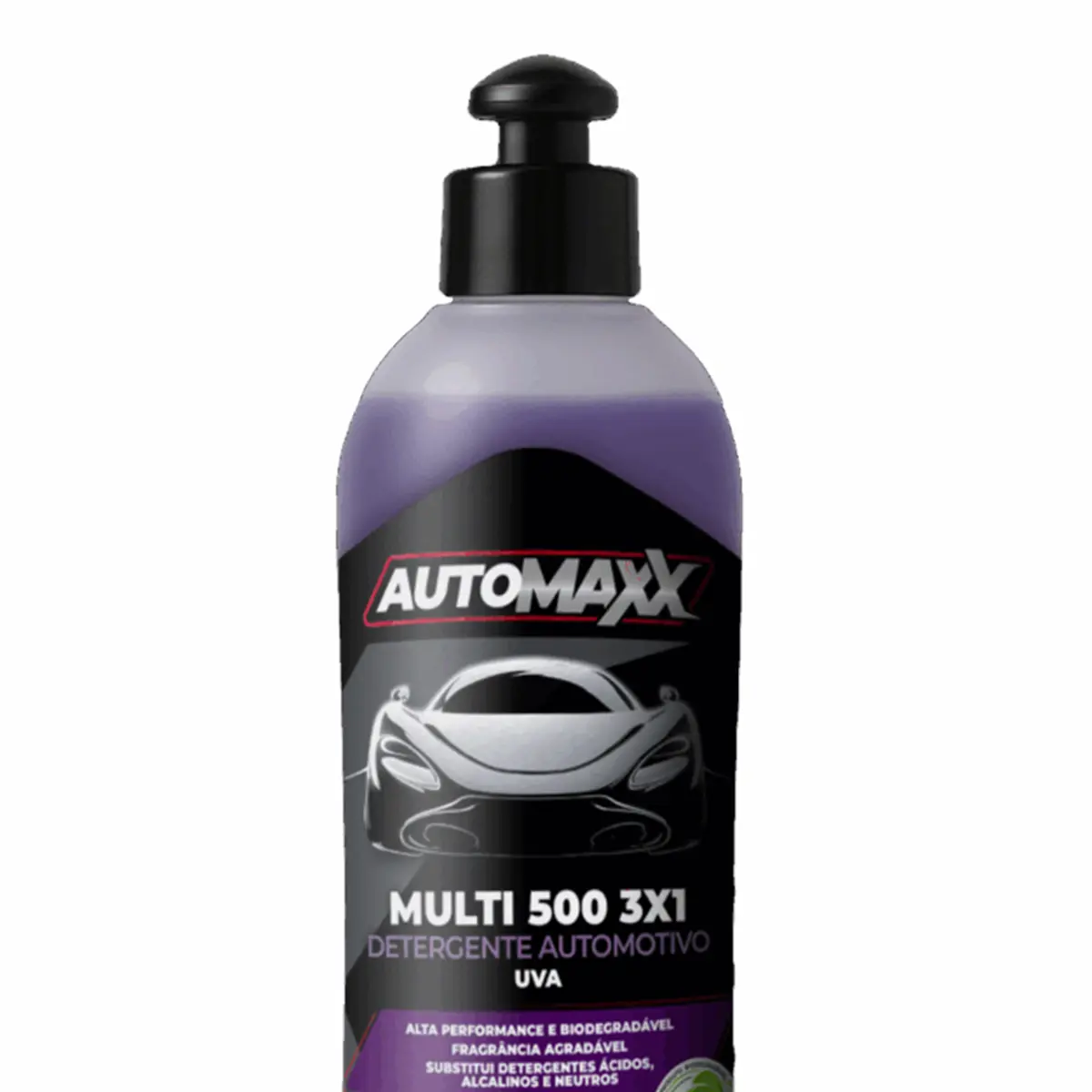 Automaxx Multi 500 Detergente Automotivo 3x1, 1x25 a 1,100 Uva500ML - Henlau