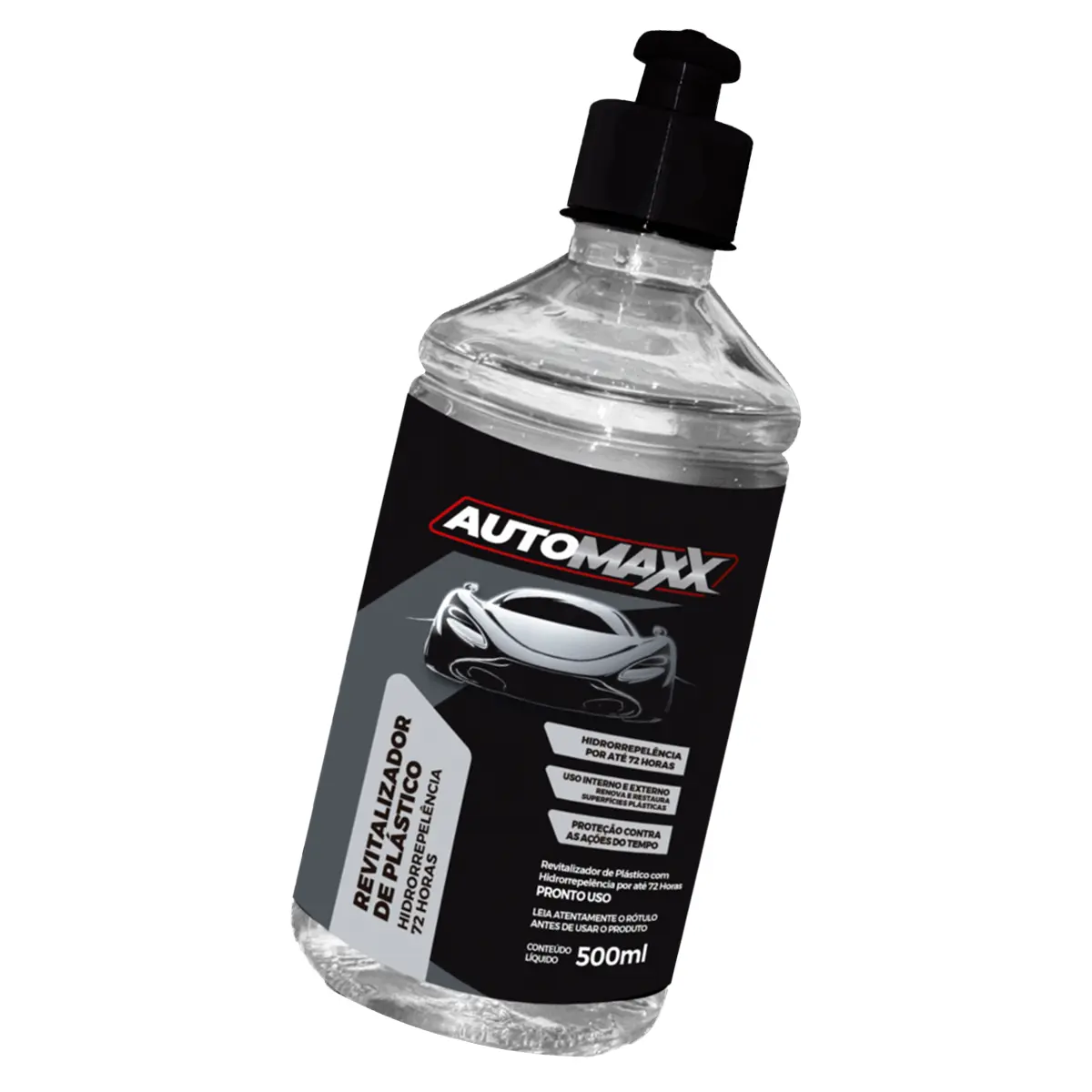 Automaxx Revitalizador de Plástico com Hidrorrepelência 72 horas 500ML - Henlau