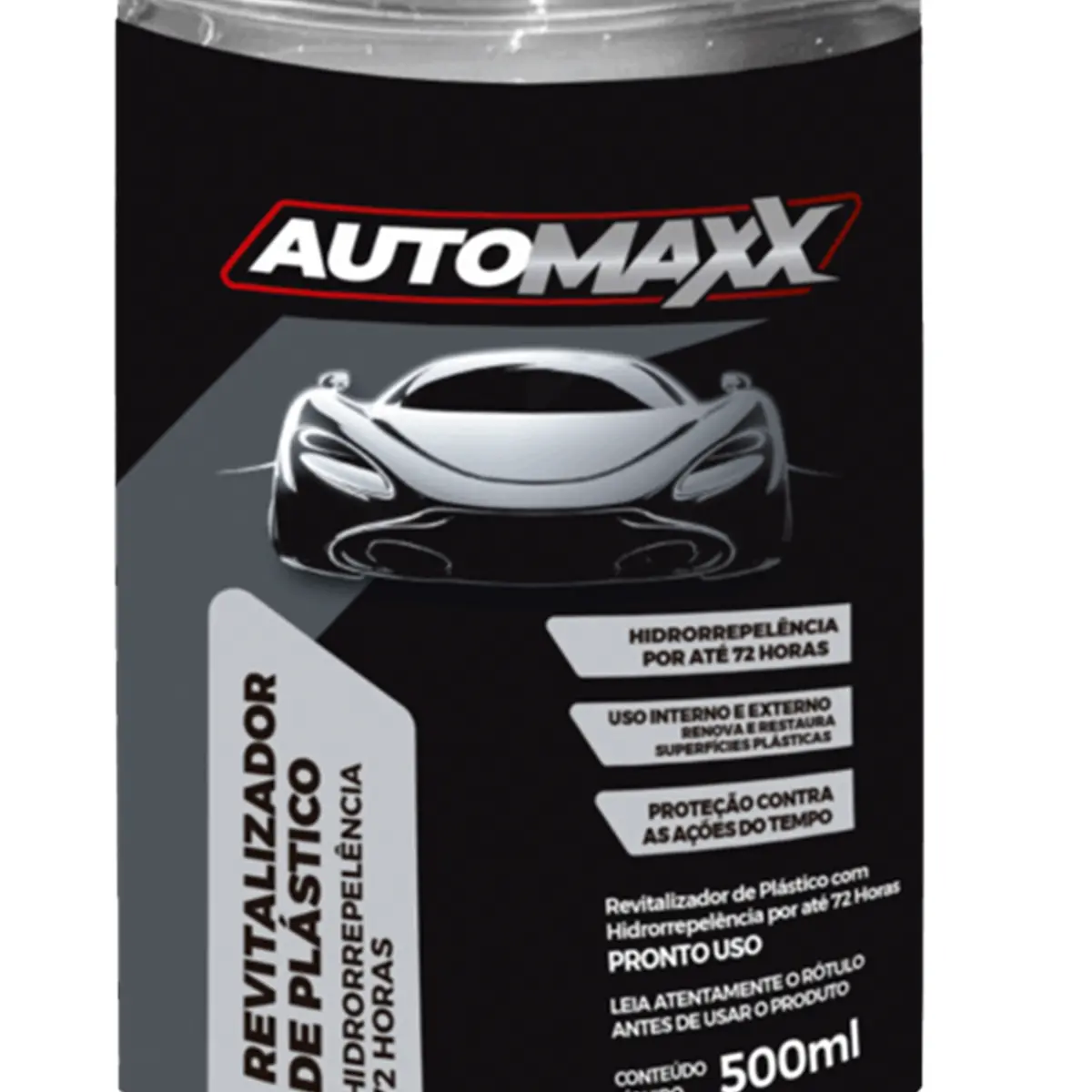 Automaxx Revitalizador de Plástico com Hidrorrepelência 72 horas 500ML - Henlau