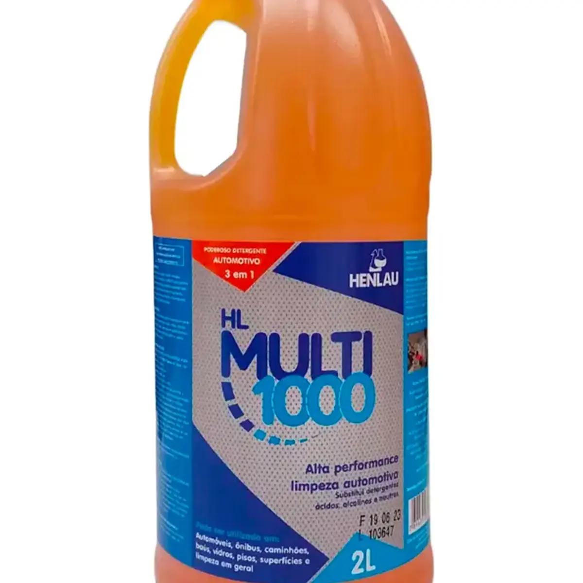 HL Multi 1000 Detergente Multiuso Biodegradável 2L - Henlau