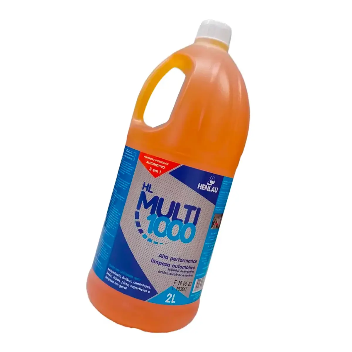 HL Multi 1000 Detergente Multiuso Biodegradável 2L - Henlau