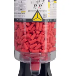 Kit com 500 und. - Protetor Auditivo Tipo Plug Display Dosador - Delta Plus