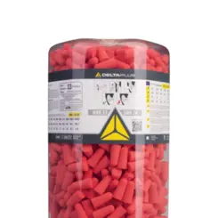 Kit com 500 und. - Protetor Auditivo Tipo Plug Display Dosador - Delta Plus