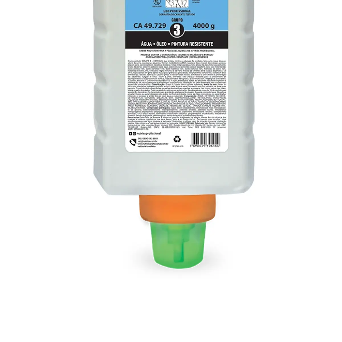 Creme Nutribio GP03 Refil 4KG - Nutriex