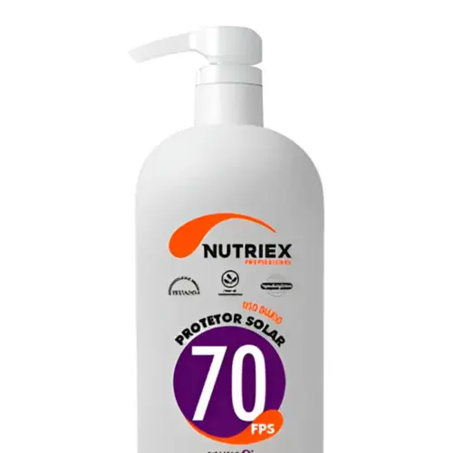 Protetor Solar Facial Fator 70FPS 1 Litro - Nutriex