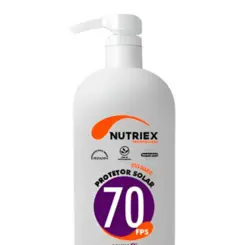 Protetor Solar Facial Fator 70FPS 1 Litro - Nutriex