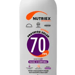 Protetor Solar Facial Fator 70FPS 1 Litro - Nutriex