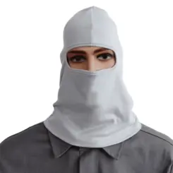 Balaclava Eletricista Antichama Abertura Frontal ATPV 14,0 Risco 2 100% Algodão - Maicol