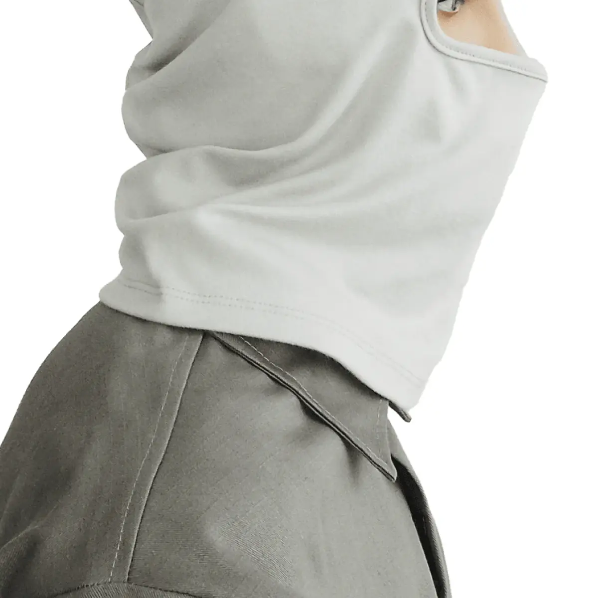 Balaclava Eletricista Antichama Abertura Frontal ATPV 14,0 Risco 2 100% Algodão - Maicol