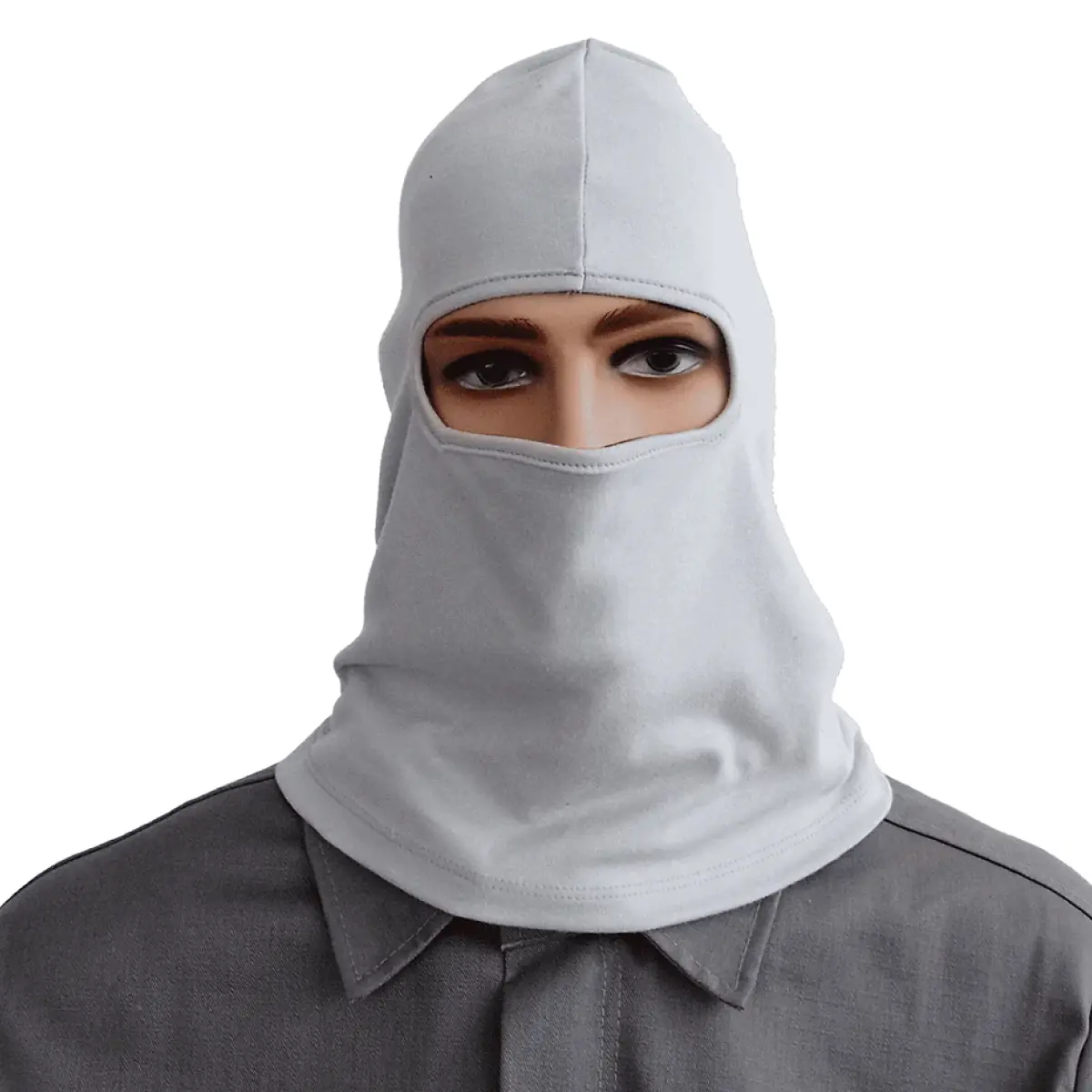 Balaclava Eletricista Antichama Abertura Frontal ATPV 14,0 Risco 2 100% Algodão - Maicol
