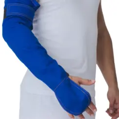 Mangote Térmico Azul em Algodão Atntichamas Impermeveal Maicol