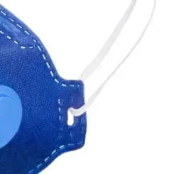 Máscara Respiratória com Válvula PFF2 Azul - Allprot