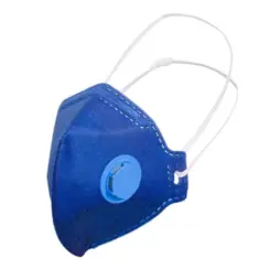 Máscara Respiratória com Válvula PFF2 Azul - Allprot