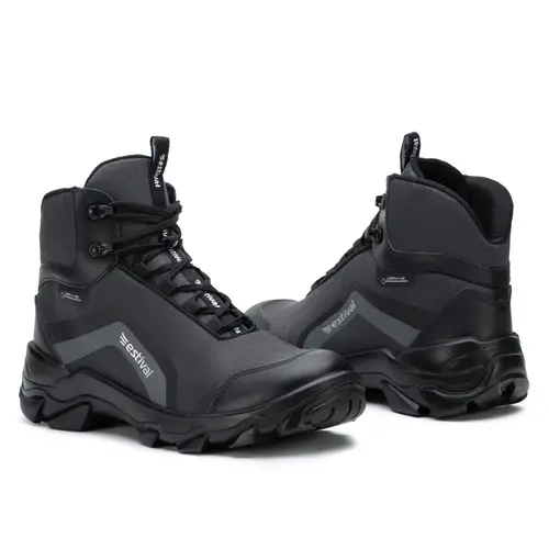 Bota de Segurança Hybrid Focus Renoflex All Black Grey