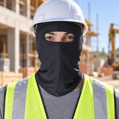 Capuz Balaclava Preto Proteção Solar UV 50+ Maicol