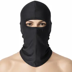 Capuz Balaclava Preto Proteção Solar UV 50+ Maicol