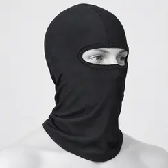 Capuz Balaclava Preto Proteção Solar UV 50+ Maicol