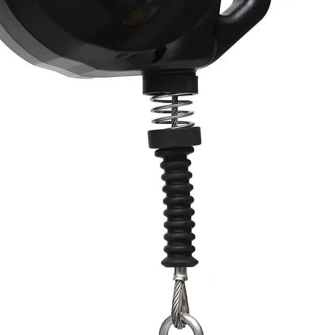 Trava Quedas Retrátil Steelflex STF-CQTQ0471-S com cabo de Aço Inox 10 metros