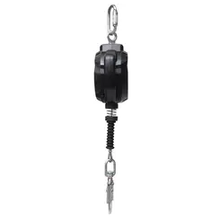 Trava Quedas Retrátil Steelflex STF-CQTQ0471-S com cabo de Aço Inox 10 metros