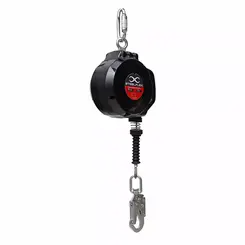 Trava Quedas Retrátil Steelflex STF-CQTQ0471-S com cabo de Aço Inox 10 metros