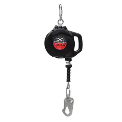 Trava Quedas Retrátil Steelflex STF-CQTQ0471-S com cabo de Aço Inox 10 metros