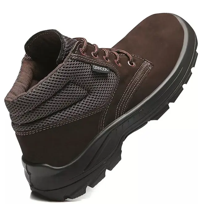 Botina Nobuck Bracol Bota Bico Pvc Botina Impermeavel Bracol - Main Image