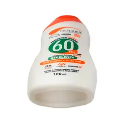 Protetor Solar com Repelente Nutriex Fator 60- 120g