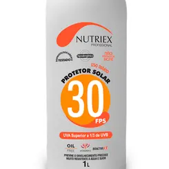 Protetor Solar Nutriex Fator 30 Oil Free Galão de 1 Litro