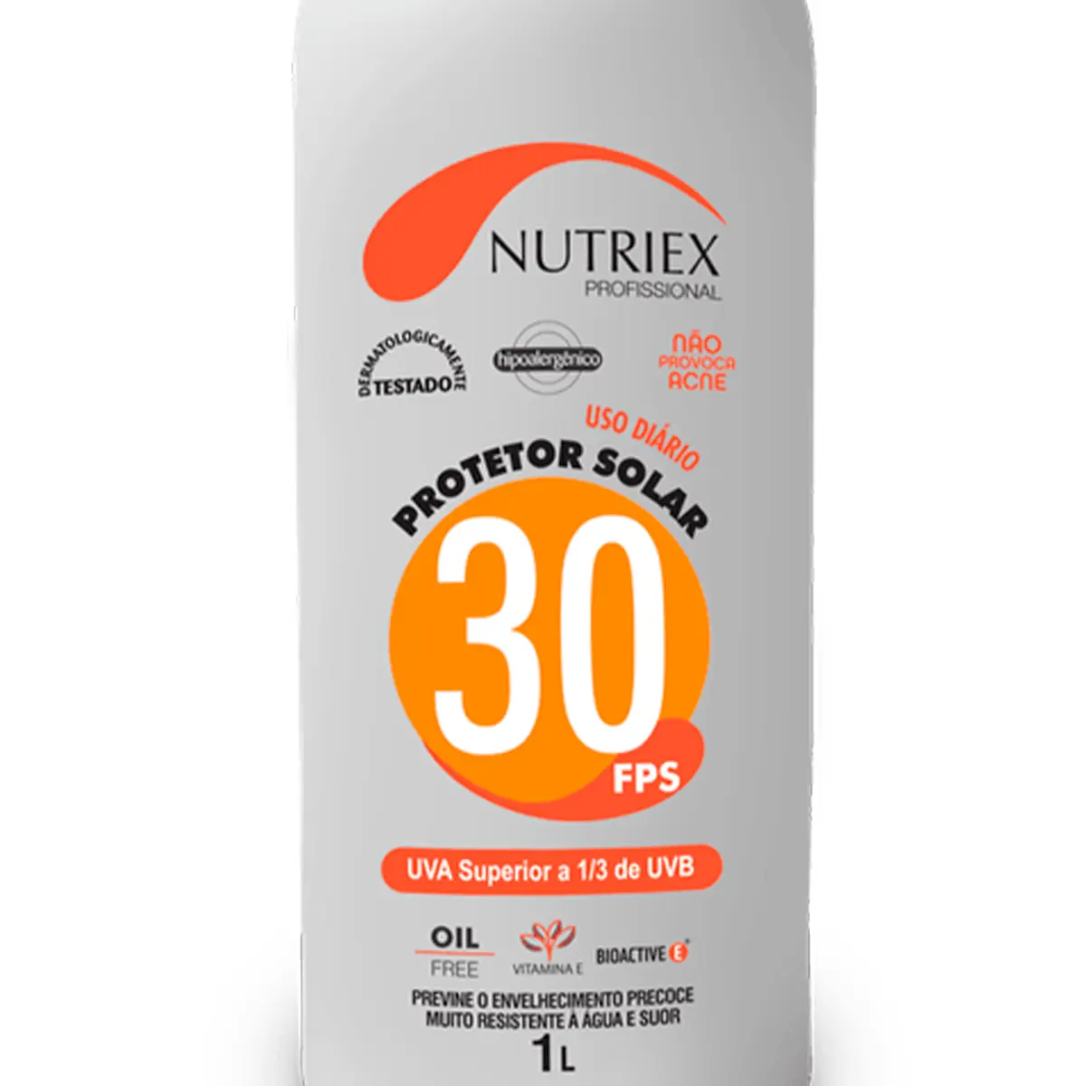 Protetor Solar Nutriex Fator 30 Oil Free Galão de 1 Litro