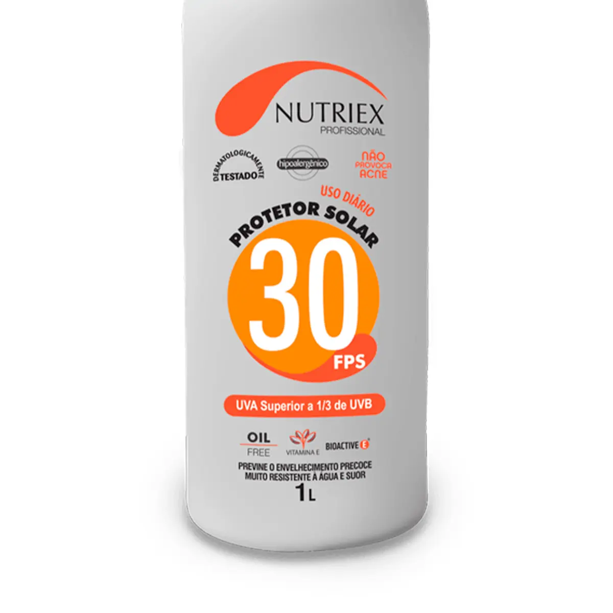Protetor Solar Nutriex Fator 30 Oil Free Galão de 1 Litro