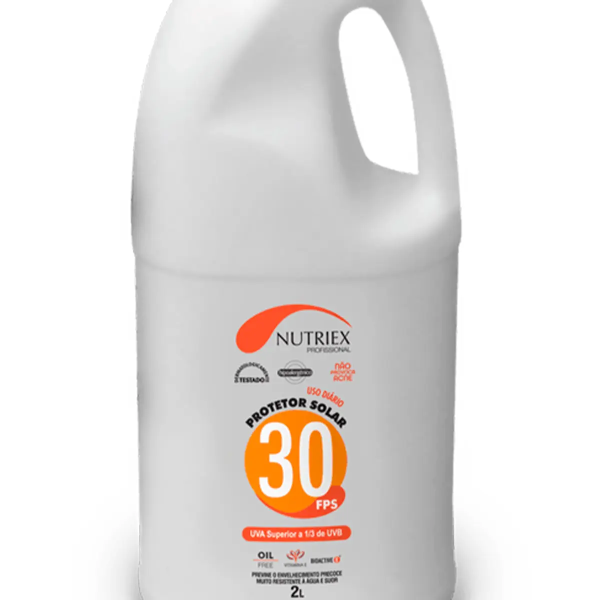 Protetor Solar Nutriex Fator 30 Oil Free Galão de 2 Litros com Dosador