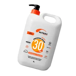 Protetor Solar Nutriex Fator 30 Oil Free Galão de 4 Litros com Dosador