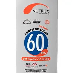 Protetor Solar Nutriex Fator 60 Oil Free Galão de 1 Litro