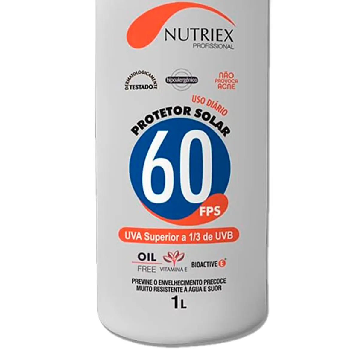Protetor Solar Nutriex Fator 60 Oil Free Galão de 1 Litro
