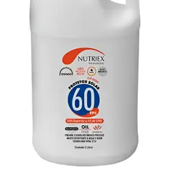 Protetor Solar Nutriex Fator 60 Oil Free Galão de 2 Litros