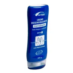 Creme Desengraxante com Esfoliante Nutriex Bisnaga de 200g