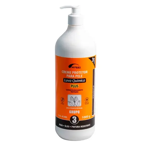 Creme Nutriex Grupo 3 Proteção para Mãos Galão de 1 litro
