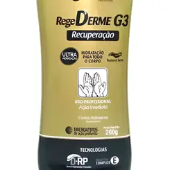 Creme Ultra Hidratante Regederme G3 Nutriex Bisnaga de 200g
