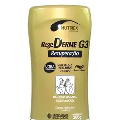Creme Ultra Hidratante Regederme G3 Nutriex Bisnaga de 200g