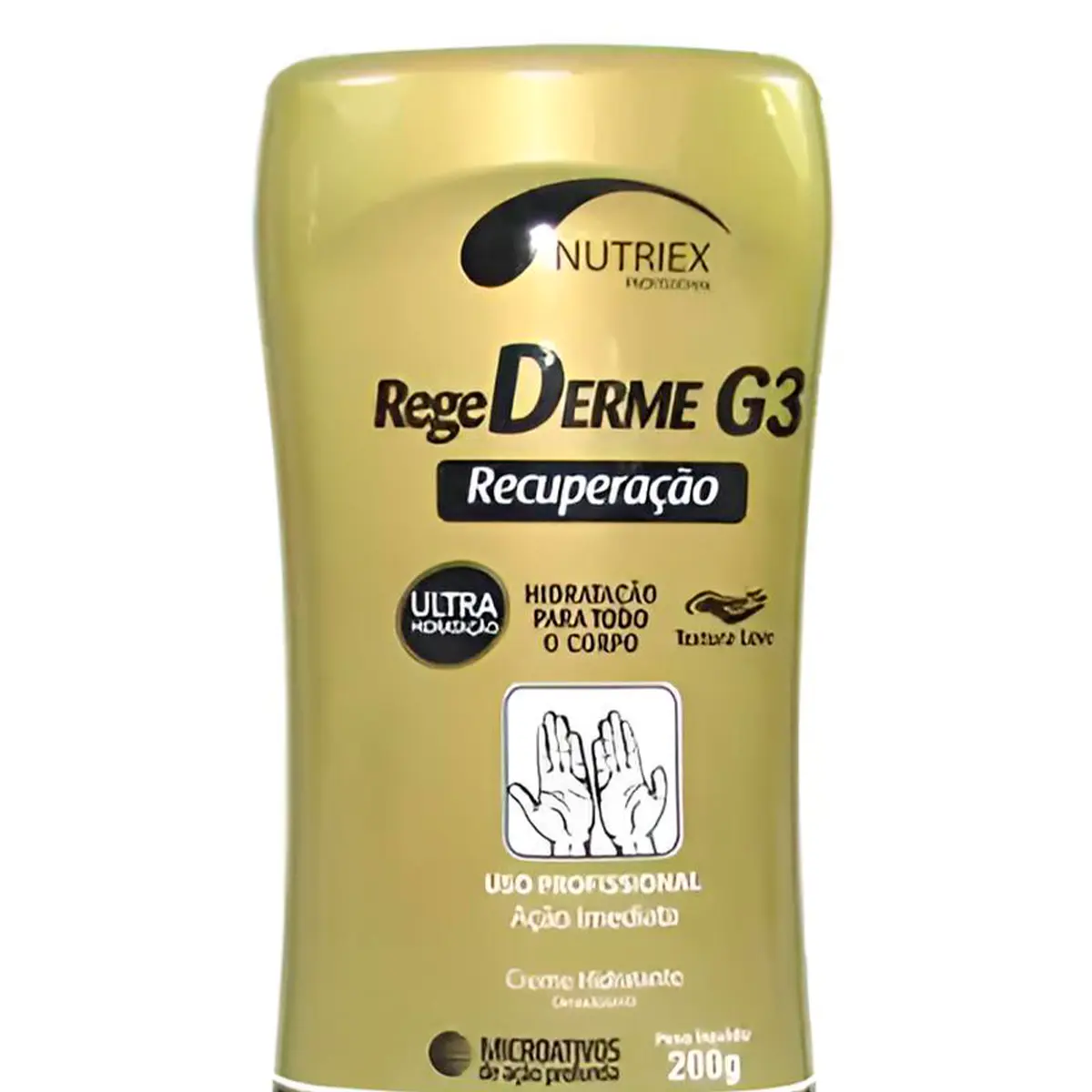 Creme Ultra Hidratante Regederme G3 Nutriex Bisnaga de 200g