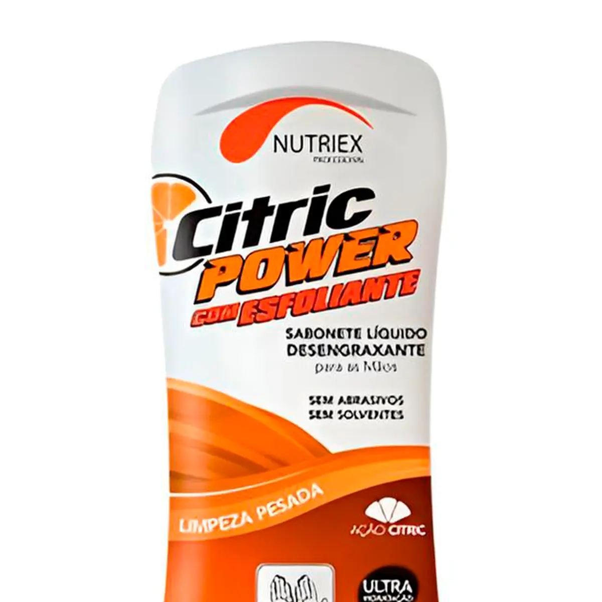 Sabonete Liquido Desengraxante com Esfoliante Citric Power Nutriex Bisnaga 200g