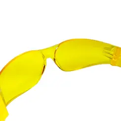 Óculos de Proteção Leopardo Amarelo Antirrisco - Kalipso